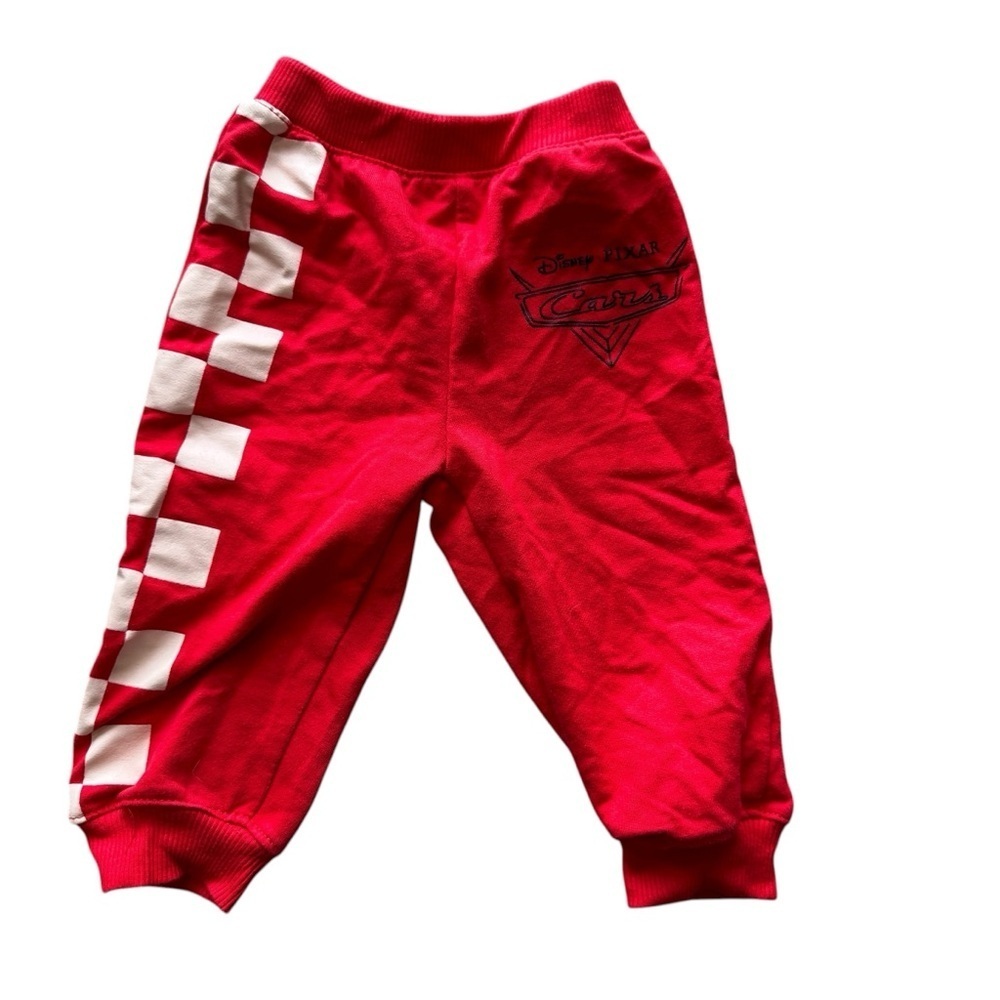 Disney Pixar Cars Mcqueen Sweatpants Boy's Size 12 Months Toddler